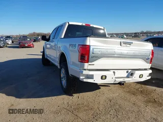2017 Ford F-150 XL with VIN 1FTEW1EG0HFB05517, listed as a IAAI auction lot 41153073 with 92,281 mi miles. Bid and sale history available at carsss.com. Image 3.