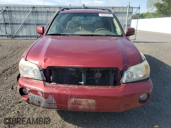 2006 Toyota Highlander z VIN JTEGP21A460119462, wystawiony jako Copart lot #55309845 z przebiegiem 175 193 mil mil oraz Czysty tytuł • Clean title. Historia ofert i sprzedaży dostępna na DreamBid. Obrazek 5.