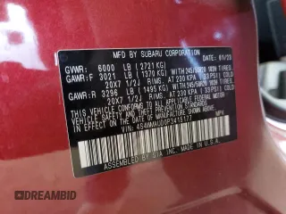 2023 Subaru Ascent Limited z VIN 4S4WMAUD0P3415177, wystawiony jako Copart lot #62604745 z przebiegiem Nie podano mil oraz Szkoda całkowita • Salvage title. Historia ofert i sprzedaży dostępna na DreamBid. Obrazek 14.