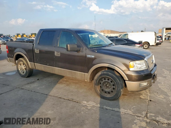2005 Ford F-150 XLT with VIN 1FTPW12555FB18691, listed as a Copart auction lot 59282695 with 169,451 mi miles and Clean title. Bid and sale history available at DreamBid. Image 4.