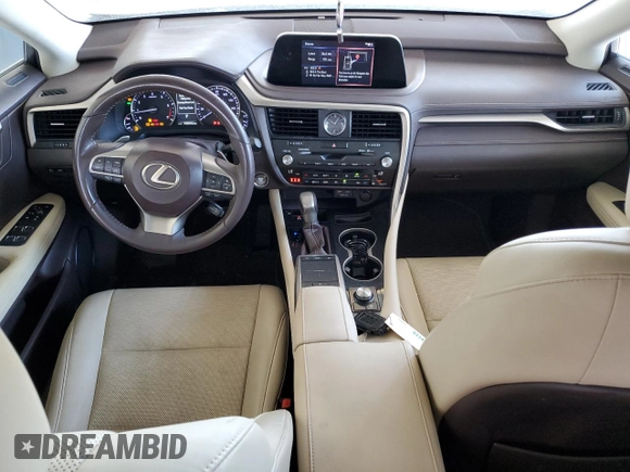 2020 Lexus RX 350 z VIN 2T2AZMAA0LC155615, wystawiony jako Copart lot #54649305 z przebiegiem 100 565 mil mil oraz Szkoda całkowita • Salvage title. Historia ofert i sprzedaży dostępna na DreamBid. Obrazek 8.