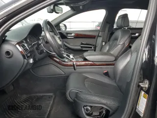 2013 Audi A8 3.0L z VIN WAURGAFD3DN029985, wystawiony jako Copart lot #60536355 z przebiegiem 198 176 mil mil oraz Czysty tytuł • Clean title. Historia ofert i sprzedaży dostępna na DreamBid. Obrazek 7.