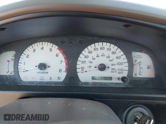 2001 Toyota Tacoma z VIN 5TENL42NX1Z834906, wystawiony jako IAAI lot #41658625 z przebiegiem 267 009 mil mil oraz . Historia ofert i sprzedaży dostępna na DreamBid. Obrazek 7.