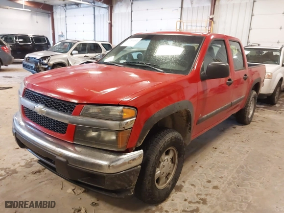 2007 Chevrolet Colorado LT w/1LT with VIN 1GCDT13E878191619, listed as a IAAI auction lot 41493302 with 213,137 mi miles. Bid and sale history available at carsss.com. Image 17.