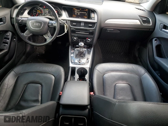 2013 Audi A4 Premium Plus with VIN WAUHFAFL0DA190131, listed as a Copart auction lot 47064615 with 96,970 mi miles and Salvage Title. Bid and sale history available at carsss.com. Image 8.