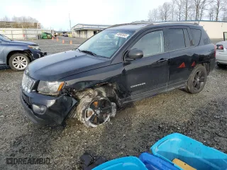 2016 Jeep Compass Sport with VIN 1C4NJCBA8GD525904, listed as a Copart auction lot 48983545 with 0 mi miles and Salvage Title. Bid and sale history available at carsss.com. Image 1.