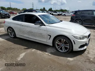2014 BMW 4 Series 428i xDrive with VIN WBA3N5C52EK197054, listed as a Copart auction lot 71804204 with 168,035 mi miles and Salvage title. Bid and sale history available at DreamBid. Image 4.