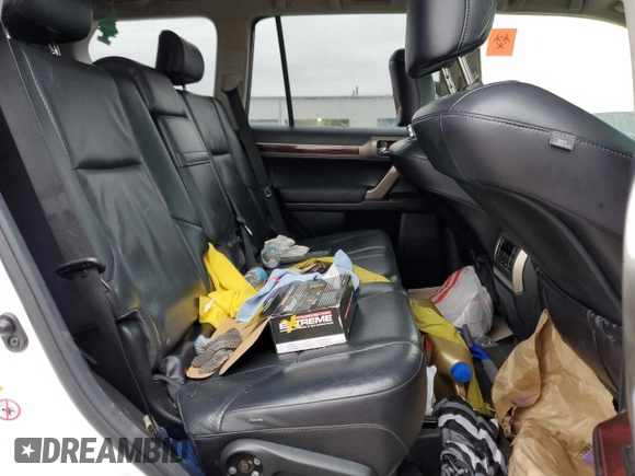 2011 Lexus GX 460 with VIN JTJBM7FX2B5023812, listed as a Copart auction lot 48568365 with 166,821 mi miles and Salvage Title. Bid and sale history available at carsss.com. Image 11.