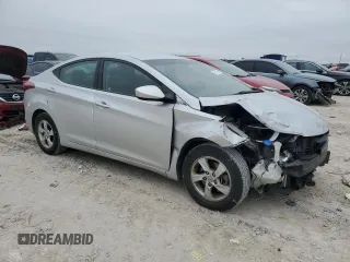 2015 Hyundai Elantra SE z VIN 5NPDH4AE5FH581650, wystawiony jako Copart lot #43811385 z przebiegiem 152 007 mil mil oraz Szkody całkowita. Historia ofert i sprzedaży dostępna na DreamBid. Obrazek 4.