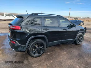 2016 Jeep Cherokee Sport with VIN 1C4PJMAS9GW344548, listed as a Copart auction lot 49256645 with 105,282 mi miles and Salvage Title. Bid and sale history available at carsss.com. Image 3.