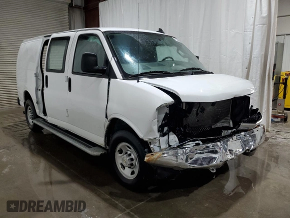2023 Chevrolet Express Cargo с VIN 1GCWGAFPXP1244131, выставлен на аукционе Copart как лот 59627305 с пробегом 15 016 миль миль и Чистый • Clean title. История ставок и продаж доступна на DreamBid. Изображение 4.