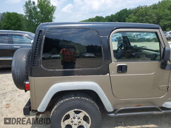 2004 Jeep Wrangler SE with VIN 1J4FA29164P797604, listed as a Copart auction lot 59978155 with 166,888 mi miles and Clean title. Bid and sale history available at DreamBid. Image 10.