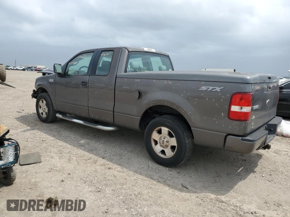 2005 Ford F-150 STX with VIN 1FTRX12W95FB29630, listed as a Copart auction lot 51156355 with 197,091 mi miles and Salvage Title. Bid and sale history available at carsss.com. Image 2.