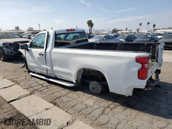 2024 Chevrolet Silverado 1500 Work Truck with VIN 3GCNAAED9RG365547, listed as a Copart auction lot 54069625 with 0 mi miles and Salvage Title. Bid and sale history available at carsss.com. Image 2.