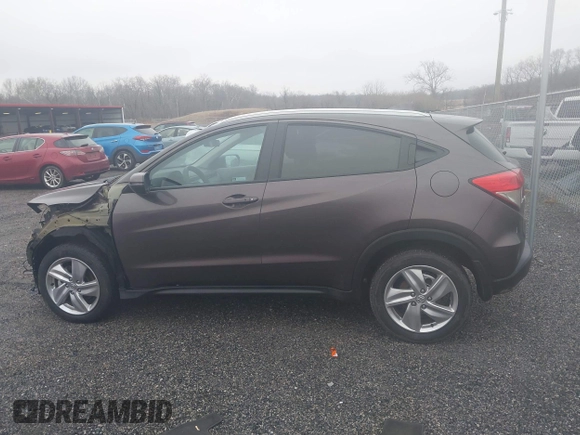 2020 Honda HR-V EX with VIN 3CZRU6H54LM735364, listed as a IAAI auction lot 41447526 with 30,998 mi miles. Bid and sale history available at carsss.com. Image 15.