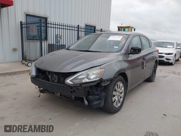 2016 Nissan Sentra S with VIN 3N1AB7AP3GY276663, listed as a IAAI auction lot 42049295 with 189,256 mi miles. Bid and sale history available at carsss.com. Image 2.