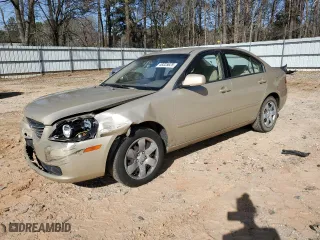 2008 Kia Optima LX with VIN KNAGE123685246267, listed as a Copart auction lot 48325625 with 209,219 mi miles and Salvage Title. Bid and sale history available at carsss.com. Image 1.