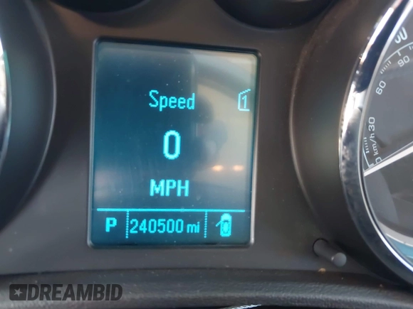 2013 Buick Verano Group with VIN 1G4PS5SK1D4113874, listed as a IAAI auction lot 42513854 with 240,500 mi miles and . Bid and sale history available at DreamBid. Image 7.