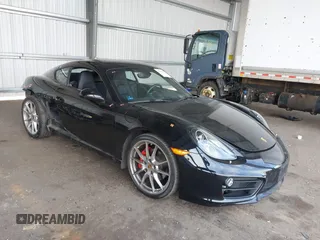 2015 Porsche Cayman S с VIN WP0AB2A80FK184898, выставлен на аукционе IAAI как лот 41909079 с пробегом 34 863 миль миль и . История ставок и продаж доступна на DreamBid. Изображение 1.