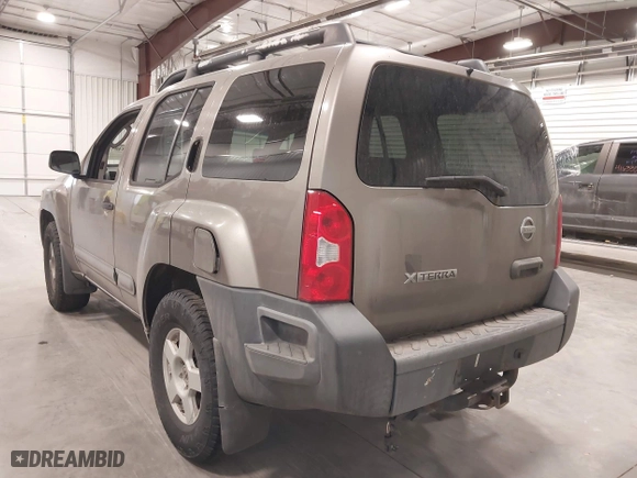 2005 Nissan Xterra S with VIN 5N1AN08W05C615423, listed as a IAAI auction lot 41730148 with 223,930 mi miles. Bid and sale history available at carsss.com. Image 3.