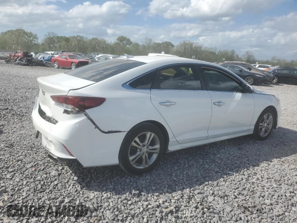 2019 Hyundai Sonata SEL with VIN 5NPE34AF7KH779961, listed as a Copart auction lot 52043225 with 77,965 mi miles and Salvage Title. Bid and sale history available at DreamBid. Image 3.