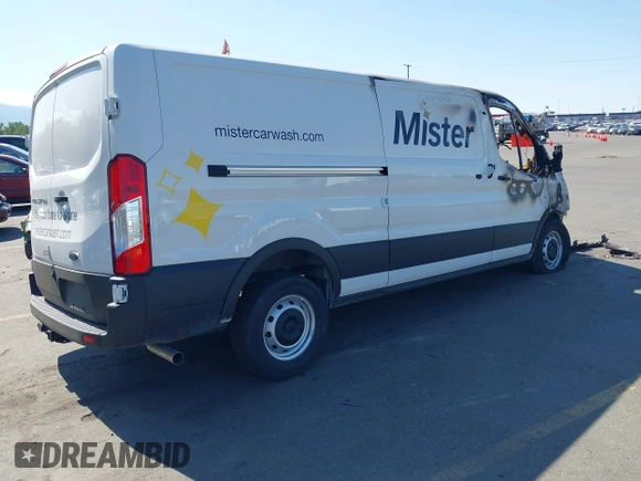 2023 Ford Transit Cargo with VIN 1FTBR1Y87PKB74936, listed as a IAAI auction lot 40183559 with Not Provided miles and . Bid and sale history available at DreamBid. Image 4.