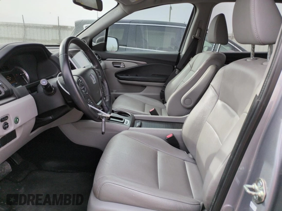 2018 Honda Pilot EX-L with VIN 5FNYF6H57JB071851, listed as a Copart auction lot 50765215 with 55,420 mi miles and Salvage Title. Bid and sale history available at carsss.com. Image 7.