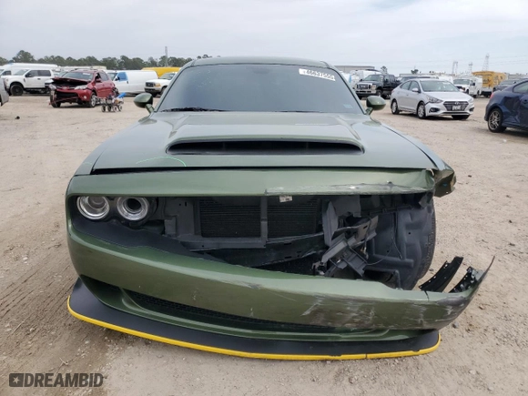 2019 Dodge Challenger R/T Scat Pack Widebody with VIN 2C3CDZFJ7KH518213, listed as a Copart auction lot 46637555 with 65,577 mi miles and Salvage Title. Bid and sale history available at carsss.com. Image 5.