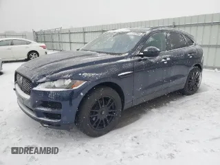 2018 Jaguar F-Pace 20d Premium with VIN SADCJ2FNXJA257904, listed as a Copart auction lot 44192345 with 88,926 mi miles and Salvage Title. Bid and sale history available at DreamBid. Image 1.