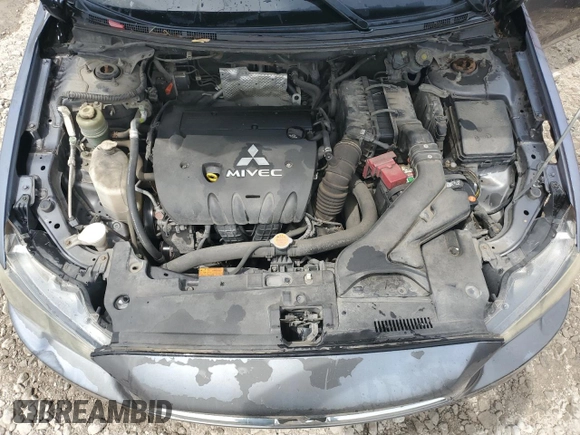 2008 Mitsubishi Lancer DE with VIN JA3AU26U78U033997, listed as a Copart auction lot 52123644 with 204,653 mi miles and Non Repairable. Bid and sale history available at carsss.com. Image 11.