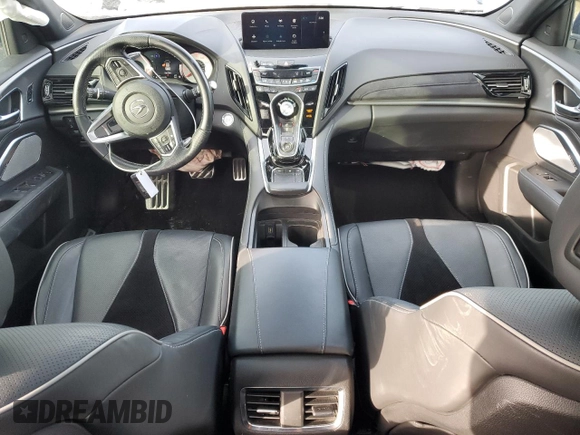 2020 Acura RDX w/A-Spec Pkg with VIN 5J8TC2H69LL037397, listed as a Copart auction lot 45200385 with 54,390 mi miles and Salvage title. Bid and sale history available at DreamBid. Image 8.