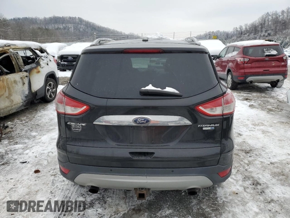2015 Ford Escape Titanium with VIN 1FMCU9J99FUB17897, listed as a Copart auction lot 88105025 with 112,936 mi miles and Salvage Title. Bid and sale history available at carsss.com. Image 6.