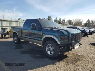 2008 Ford F-350 XL with VIN 1FTWX31RX8EA50942, listed as a Copart auction lot 80255314 with 63,696 mi miles and Salvage Title. Bid and sale history available at DreamBid. Image 4.