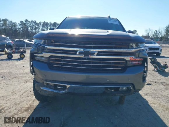 2019 Chevrolet Silverado 1500 High Country with VIN 1GCUYHEL5KZ389650, listed as a IAAI auction lot 40951587 with 60,810 mi miles. Bid and sale history available at carsss.com. Image 13.