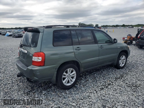 2007 Toyota Highlander Hybrid with VIN JTEGW21A070020481, listed as a Copart auction lot 52300115 with 295,059 mi miles and Salvage Title. Bid and sale history available at carsss.com. Image 3.