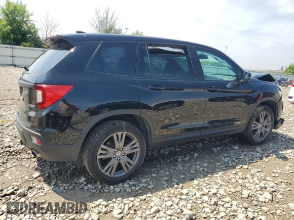 2019 Honda Passport EX-L with VIN 5FNYF8H57KB013994, listed as a Copart auction lot 63586705 with 109,703 mi miles and Non repairable. Bid and sale history available at DreamBid. Image 3.