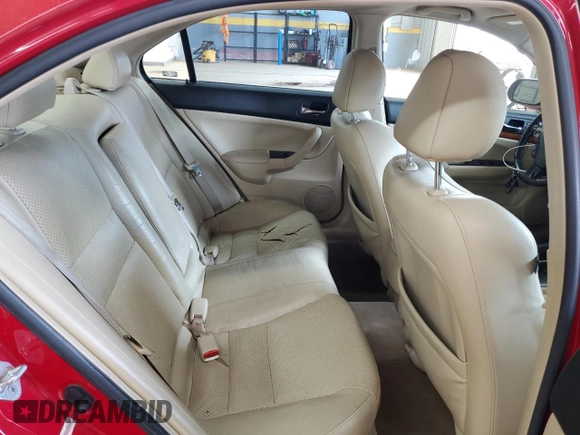 2006 Acura TSX with VIN JH4CL96876C019687, listed as a Copart auction lot 50869705 with 200,699 mi miles and Salvage Title. Bid and sale history available at carsss.com. Image 10.