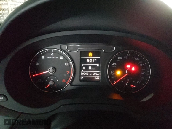2018 Audi Q3 Premium with VIN WA1BCCFS4JR012069, listed as a Copart auction lot 36126473 with 89,308 mi miles. Bid and sale history available at carsss.com. Image 9.