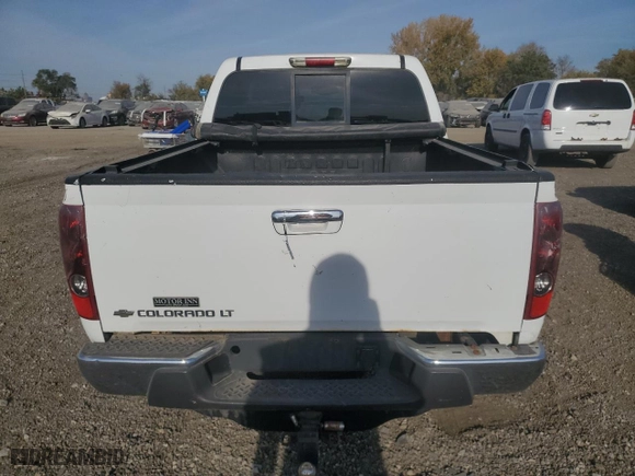 2012 Chevrolet Colorado LT w/2LT with VIN 1GCHTDFE2C8169589, listed as a Copart auction lot 76768074 with 208,894 mi miles and Salvage Title. Bid and sale history available at carsss.com. Image 6.