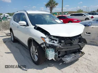 2015 Nissan Rogue SV with VIN KNMAT2MT4FP557506, listed as a IAAI auction lot 41906418 with 69,575 mi miles. Bid and sale history available at carsss.com. Image 1.