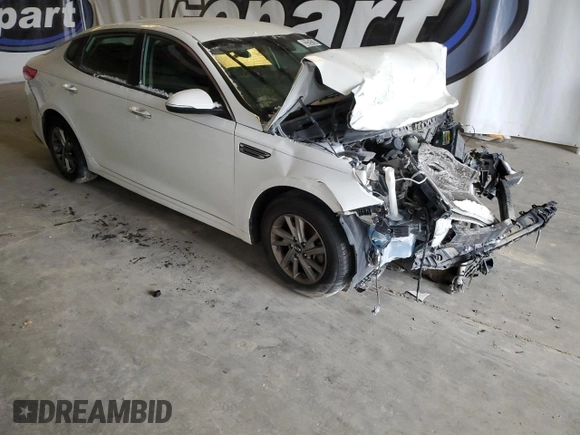 2019 Kia Optima S with VIN 5XXGT4L3XKG341622, listed as a Copart auction lot 85708714 with Not Provided miles and Salvage Title. Bid and sale history available at carsss.com. Image 4.