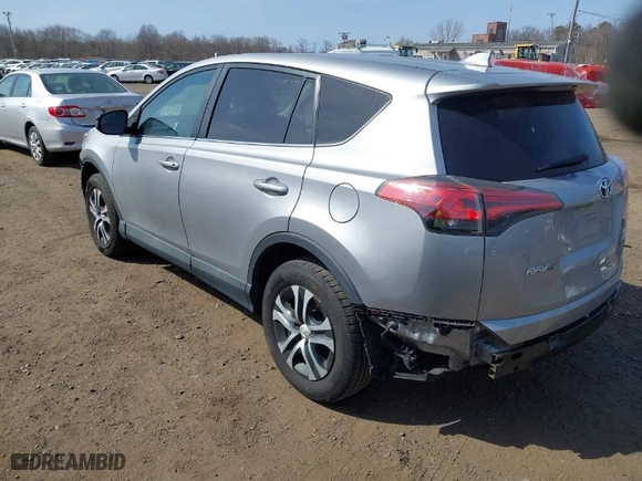 2017 Toyota RAV4 LE with VIN 2T3BFREV2HW688140, listed as a IAAI auction lot 41783095 with 93,652 mi miles. Bid and sale history available at carsss.com. Image 3.
