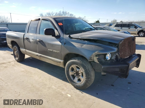 2004 Dodge Ram 2500 SLT with VIN 3D7KA28C54G240684, listed as a Copart auction lot 86388774 with 295,574 mi miles and Salvage Title. Bid and sale history available at carsss.com. Image 4.