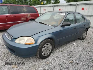 1996 Honda Civic LX O z VIN 1HGEJ6671TL038772, wystawiony jako Copart lot #59402485 z przebiegiem 230 627 mil mil oraz Szkoda całkowita • Salvage title. Historia ofert i sprzedaży dostępna na DreamBid. Obrazek 1.
