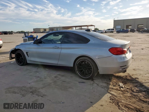 2015 BMW 4 Series 428i z VIN WBA3N3C55FK231929, wystawiony jako Copart lot #57683365 z przebiegiem 169 527 mil mil oraz Szkoda całkowita • Salvage title. Historia ofert i sprzedaży dostępna na DreamBid. Obrazek 2.