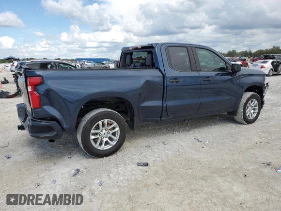 2020 Chevrolet Silverado 1500 Custom with VIN 1GCRWBEK4LZ367009, listed as a Copart auction lot 47017405 with 61,900 mi miles and Non Repairable. Bid and sale history available at carsss.com. Image 3.
