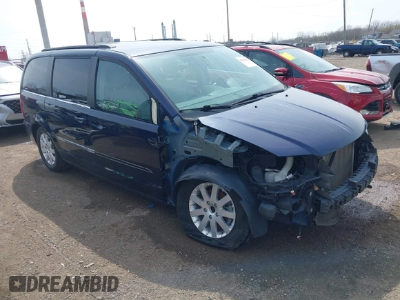2012 Chrysler Town & Country Touring with VIN 2C4RC1BG9CR245887, listed as a IAAI auction lot 41912412 with 175,943 mi miles. Bid and sale history available at carsss.com. Image 1.
