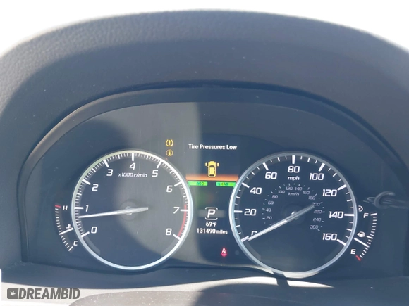 2017 Acura RDX w/Advance Pkg with VIN 5J8TB4H70HL020230, listed as a IAAI auction lot 41677094 with 131,490 mi miles. Bid and sale history available at carsss.com. Image 7.