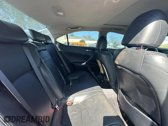 2006 Lexus IS 250 with VIN JTHCK262762007289, listed as a Copart auction lot 45382615 with 106,668 mi miles and Clean Title. Bid and sale history available at DreamBid. Image 6.