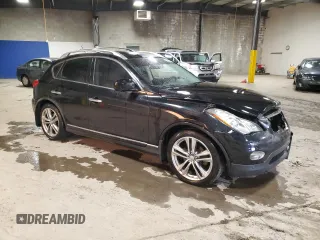 2012 Infiniti EX Journey with VIN JN1AJ0HR2CM452987, listed as a Copart auction lot 82103144 with 166,003 mi miles and Salvage Title. Bid and sale history available at DreamBid. Image 4.